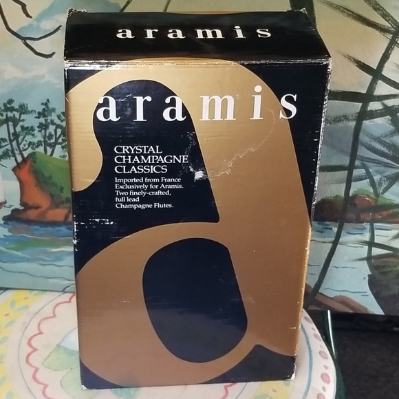 Aramis crystal champagne classic flutes France - Picture 7 of 7